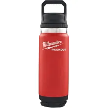 Milwaukee Термос Milwaukee PackOut (4932493465) (710 мл, вакуумная изоляция, двойные стенки, нержавеющая сталь, цвет красный)