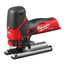 Лобзик Milwaukee Milwaukee M12FJS-0 (4933493347) (грибообразная рукоятка, аккумуляторный, глубина пропила: 70 мм (дерево), 3 мм (сталь), амплитуда хода: 22 мм,