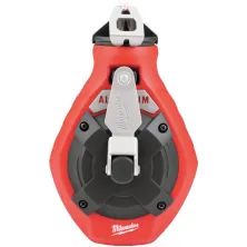 Milwaukee Шнур разметочный Milwaukee 4932498390 (на катушке с красным мелом, коэффициент втягивания 6:1, утопленное хранение ручек, ширина линии: 0.9 мм, длина