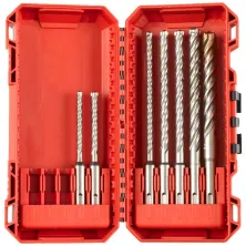 Сверло SDS-Plus Milwaukee Набор буров Milwaukee SDS+ MX4 7шт (4932492114) (обрабатываемый материал: кирпич/бетон/армированный бетон/натуральный камень, 5.5/6 x 115 мм, 5/5.5/6/