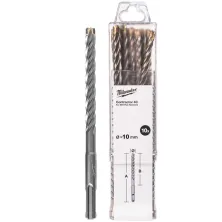 Сверло SDS-Plus Milwaukee Бур SDS+ 4C 10x160 10шт (4932498887)