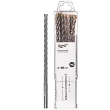 Сверло SDS-Plus Milwaukee Бур SDS+ 4C 10x210 10шт (4932498889)