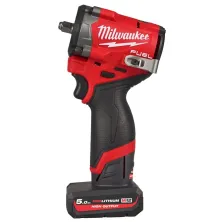 Гайковерт Milwaukee M12 FCIWF38G3-502X FUEL (2 АКБ * 5Ач, case)