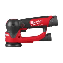 Шлифмашина эксцентриковая Milwaukee M12 FSDR75-202B (2 АКБ*2Ач, bag)