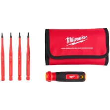 Отвертка Milwaukee Milwaukee 4932493658 (диэлектрическая, VDE, универсальная 4 в 1)