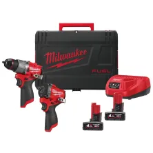 Набор инструмента Milwaukee Milwaukee M12FPP2X2-402X (2АКБ * 4Ач; case)