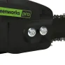 Пила цепная электрическая Greenworks GD60CS25 (60V; 2хАКБ 5Ач и ЗУ)