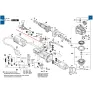 Запасная часть BOSCH Фиксатор кабеля к электро инструменту BOSCH (1601302017)