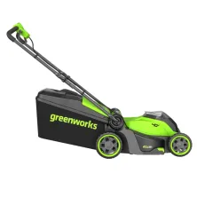 Газонокосилка аккумуляторная Greenworks 40V GD40LM411 (1хАКБ 4Ач и ЗУ)