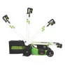 Газонокосилка аккумуляторная Greenworks GD60LM51SP (60V; 2хАКБ 5Ач и ЗУ 10А*2)