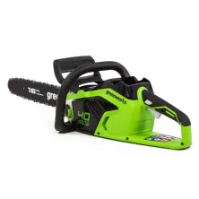 Цепная пила аккумуляторная Greenworks 40V GD40CS18 (с 1хАКБ 5Ач и ЗУ) 40 см