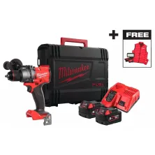 Дрель-шуруповерт ударный аккумуляторный Milwaukee M18 FPD3MC-502X (2*5.0 Ah, case, PROMO with Jacket)