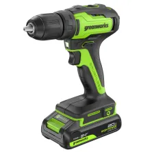 Дрель-шуруповерт аккумуляторный Greenworks GD24DD35 (24V, 2*2.0 Ah, carton)