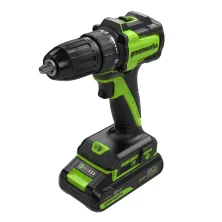 Дрель-шуруповерт аккумуляторный Greenworks DD345 (24V, 2*2.0 Ah, carton)