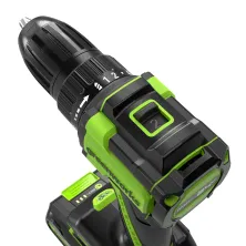 Дрель-шуруповерт аккумуляторный Greenworks DD345 (24V, 2*2.0 Ah, carton)