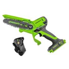 Пила цепная электрическая Greenworks GD24CSMNX (24V, 1*2.0 Ah, bag)