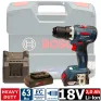 Дрель-шуруповерт аккумуляторный BOSCH GSR 18V-65 (2*2.0 Ah, case)