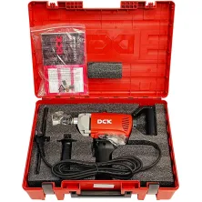 Дрель безударная DCK KJZ03-16B (case)