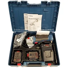 Углошлифмашина 125мм BOSCH GWS 18V-8 (2*4,0 Ah, case)