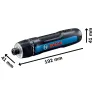 Отвертка аккумуляторная BOSCH GO 3.0 Professional (2.0 Ah, case)