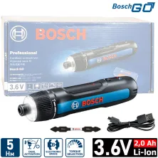 Отвертка аккумуляторная BOSCH GO 3.0 Professional (2.0 Ah, case)