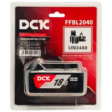 Аккумулятор DCK FFBL2040 18V 4.0Ah