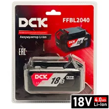 Аккумулятор DCK FFBL2040 18V 4.0Ah