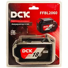 Аккумулятор DCK FFBL2060 18V 6.0Ah