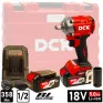 Гайковерт DCK KDPB358 (2*5.0 Ah, case)