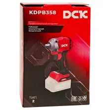 Гайковерт DCK KDPB358 (solo, carton)