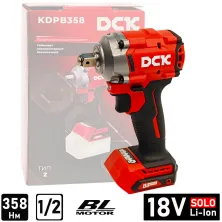 Гайковерт DCK KDPB358 (solo, carton)
