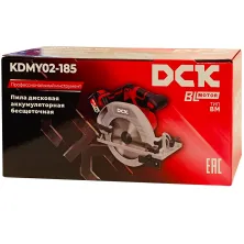 Пила дисковая DCK KDMY02-185 (2*4.0 Ah, carton)