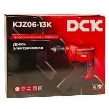 Дрель безударная DCK KJZ06-13K (carton)