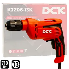 Дрель безударная DCK KJZ06-13K (carton)