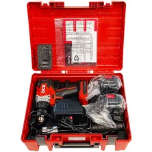 Дрель-шуруповерт аккумуляторный DCK KDJZ06-13 (2*4.0 Ah, case)