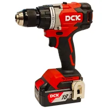 Дрель-шуруповерт аккумуляторный DCK KDJZ06-13 (2*4.0 Ah, case)