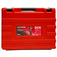 Дрель-шуруповерт аккумуляторный DCK KDJZ1250 (2*2.0 Ah, case)