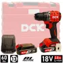 Дрель-шуруповерт аккумуляторный DCK KDJZ2060 (2*2.0 Ah, case)