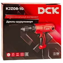 Дрель-шуруповерт сетевой DCK KJZ08-10 (carton)