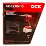 Дрель-шуруповерт аккумуляторный DCK KDJZ05-13 (solo, carton)