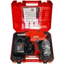 Заклепочник DCK KDPM50 (2*2.0 Ah, case)
