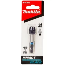 MAKITA Магнитный держатель для бит 60 мм Impact Black (с зажимным патроном) MAKITA (B-66802)