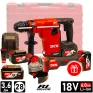 Набор инструмента DCK KRH20V-28(TYPE H2K) / KDSM04-125(TYPE FK) (2*6.0 Ah, case)