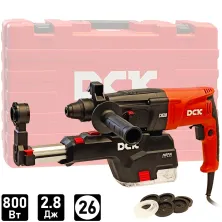 Перфоратор SDS-plus DCK KZC05-26 (case)
