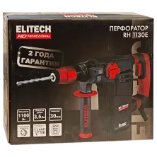 Перфоратор SDS-plus ELITECH HD RH 1130E (case) -E2205.018.01