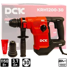 Перфоратор SDS-plus DCK KRH1200-30 (case)