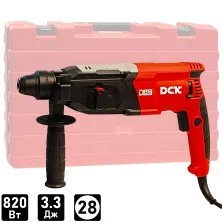 Перфоратор SDS-plus DCK KZC04-28 (case)