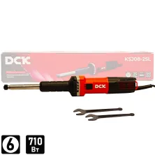Шлифмашина прямая DCK KSJ08-25L (carton)