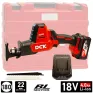 Сабельная пила DCK KDJF22 (1*4.0 Ah, case)
