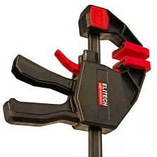 Струбцина ELITECH HD быстрозажимная 207229 (150 мм, глубина 90 мм / 3000 H)